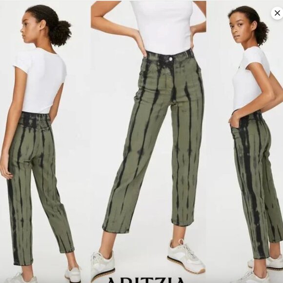 ARITZIA WILFRED FREE KELSEY PANT TIE DYE 00 - Picture 1 of 5